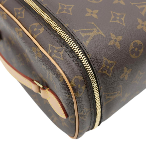LOUIS VUITTON Nice BB  Monogram Canvas Vanity Case Brown