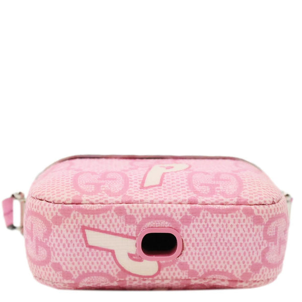 GUCCI x Palace GG Supreme Canvas Airpod Case Pink