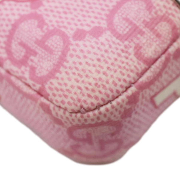 GUCCI x Palace GG Supreme Canvas Airpod Case Pink