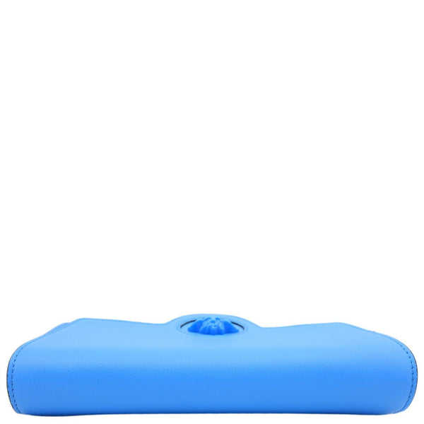 VERSACE La Medusa Tonal Leather Crossbody Bag Blue