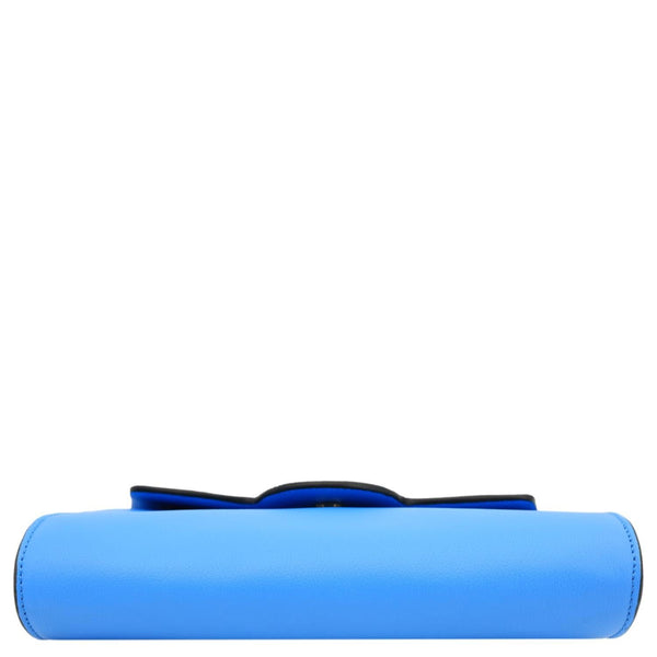 VERSACE La Medusa Tonal Leather Crossbody Bag Blue