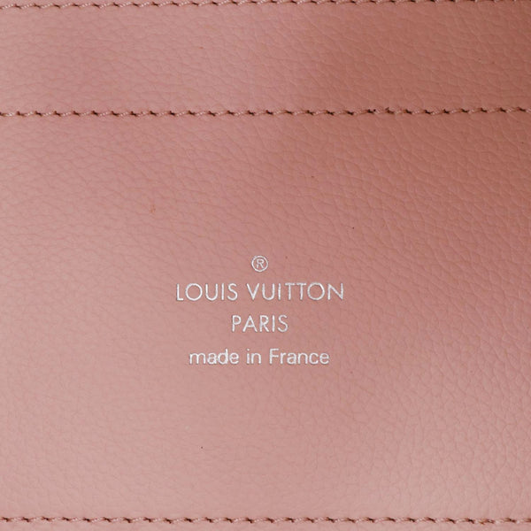 LOUIS VUITTON Hina PM Monogram Mahina Leather Crossbody Bag Magnolia