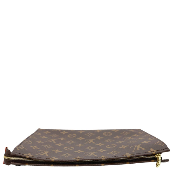 LOUIS VUITTON Toiletry Pochette Set Monogram Canvas Clutch Brown