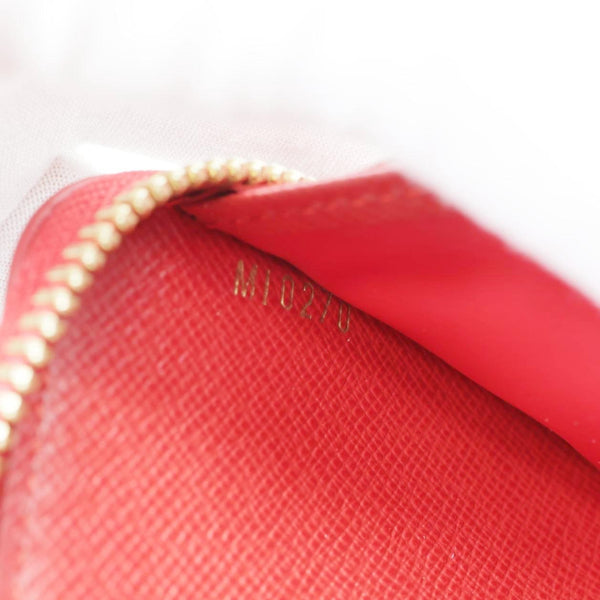 LOUIS VUITTON Retiro Monogram Canvas Zippy Wallet Cerise Red
