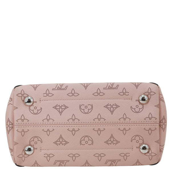 LOUIS VUITTON Hina PM Monogram Mahina Leather Crossbody Bag Magnolia