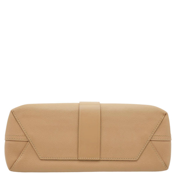 LOUIS VUITTON Very One Handle Leather Shoulder Bag Beige