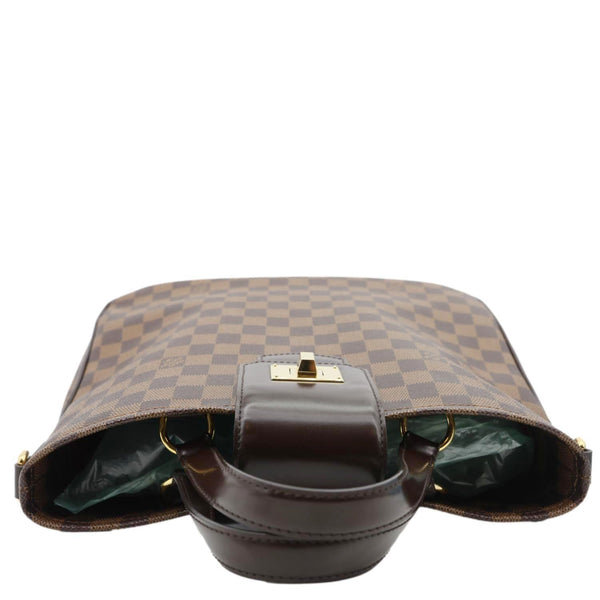 LOUIS VUITTON Cabas Rosebery Damier Ebene Shoulder Bag Brown