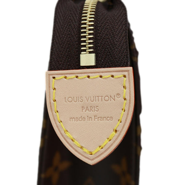 LOUIS VUITTON Toiletry Pochette Set Monogram Canvas Clutch Brown