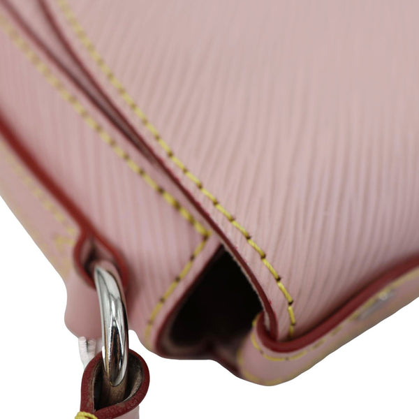 LOUIS VUITTON Saint Cloud Epi Leather Shoulder Bag Rose Ballerine
