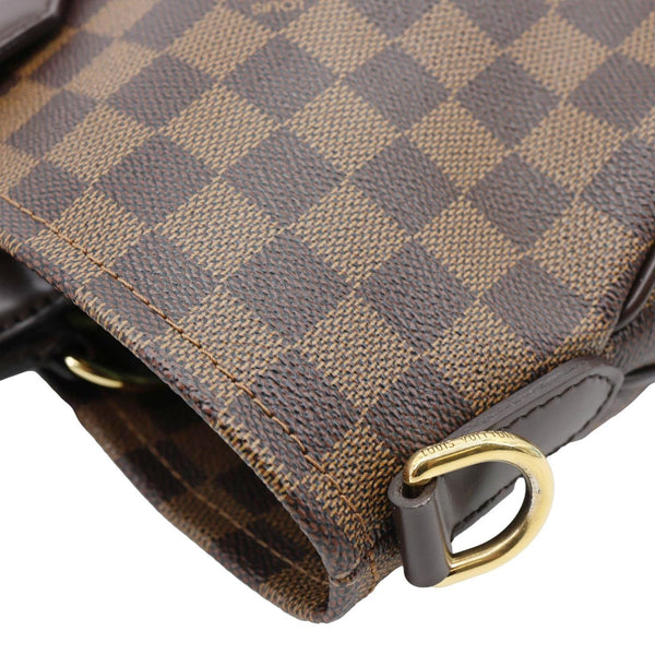 LOUIS VUITTON Cabas Rosebery Damier Ebene Shoulder Bag Brown