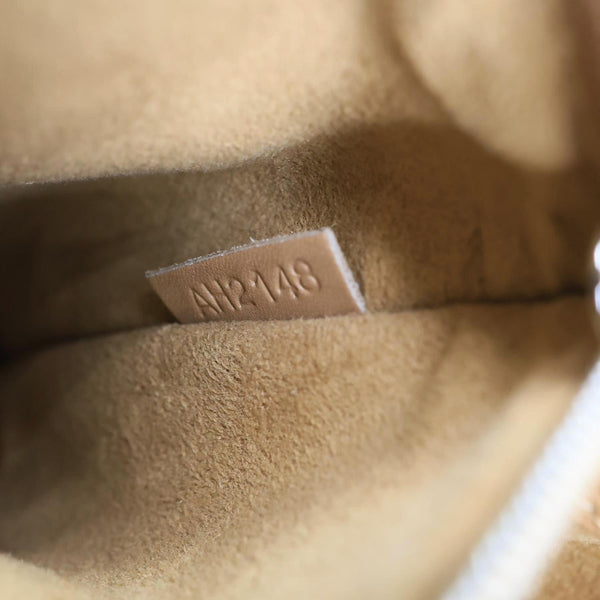 LOUIS VUITTON Very One Handle Leather Shoulder Bag Beige