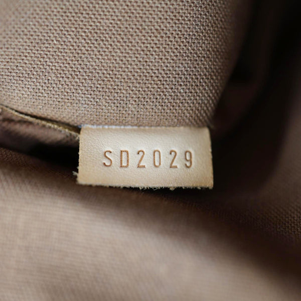 LOUIS VUITTON Tivoli PM Monogram Canvas Satchel Bag Brown
