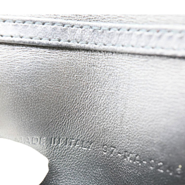CHRISTIAN DIOR Miss Caro Micro Cannage Lambskin Leather Crossbody Bag Black
