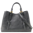 LOUIS VUITTON Babylone PM Monogram Empreinte Leather Tote Bag Black