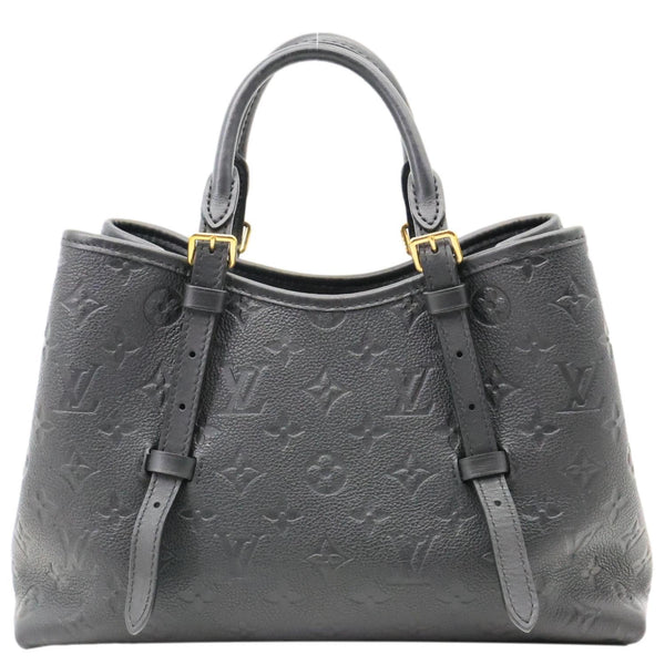 LOUIS VUITTON Babylone PM Monogram Empreinte Leather Tote Bag Black