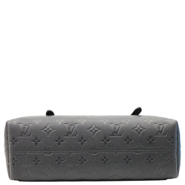 LOUIS VUITTON Babylone PM Monogram Empreinte Leather Tote Bag Black