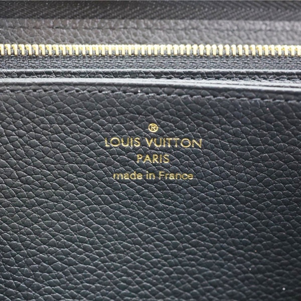 LOUIS VUITTON Monogram Empreinte Leather Zippy Wallet Bicolor