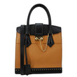 LOUIS VUITTON Cour Marly PM Calfskin Leather Shoulder Bag Brown
