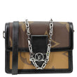 LOUIS VUITTON Dauphine MM Giant Monogram Reverse Canvas Shoulder Bag Brown