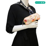 GUCCI GG Floral Canvas Cosmetic Pouch Pink 577355