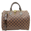 LOUIS VUITTON Speedy 30 Bandouliere Damier Ebene Shoulder Bag Brown