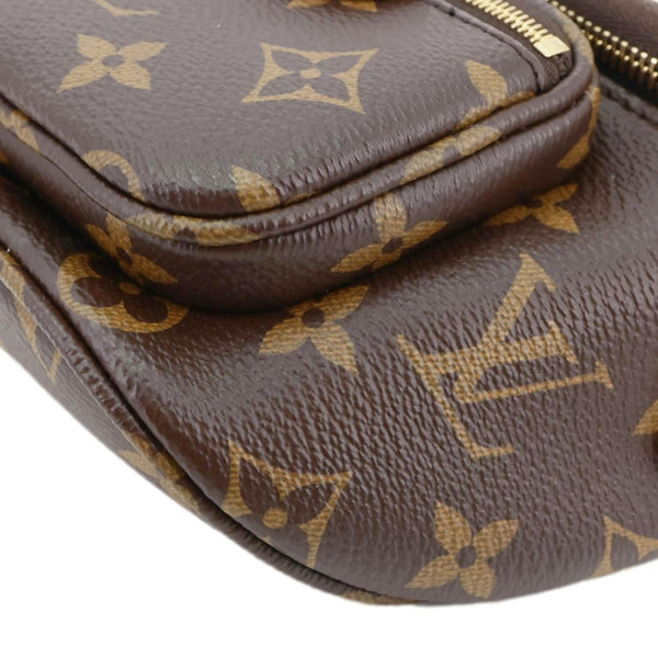 LOUIS VUITTON Mini Monogram Canvas Bumbag Brown