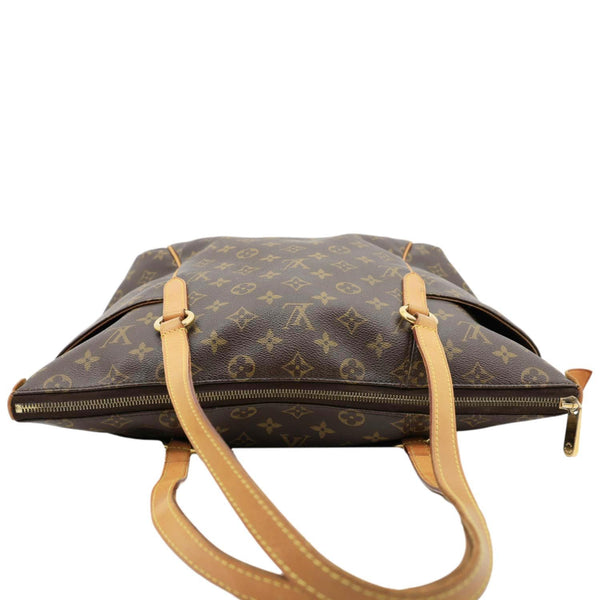 LOUIS VUITTON Totally MM Monogram Canvas Shoulder Tote Bag Brown