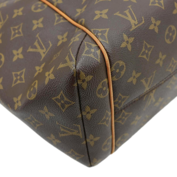 LOUIS VUITTON Totally MM Monogram Canvas Shoulder Tote Bag Brown