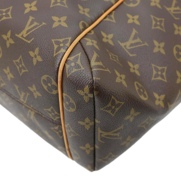 LOUIS VUITTON Totally MM Monogram Canvas Shoulder Tote Bag Brown