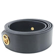 LOUIS VUITTON Tie The Knot 45mm Calf Leather Belt Black Size 80/32