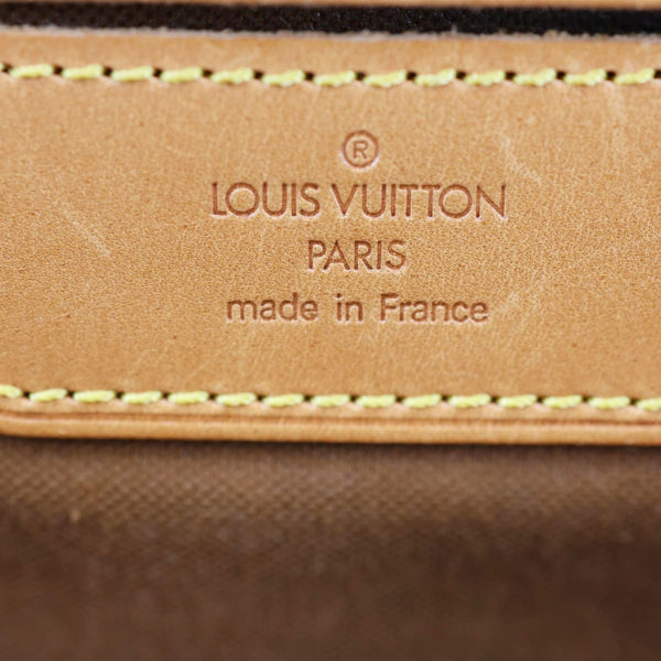 LOUIS VUITTON Sac Flanerie 45 Monogram Canvas Shoulder Bag Brown