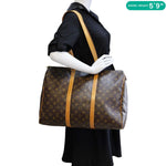 LOUIS VUITTON Sac Flanerie 45 Monogram Canvas Shoulder Bag Brown