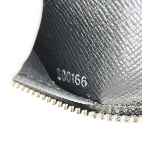 LOUIS VUITTON Damier Graphite Zippy Wallet Black