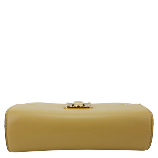 LOUIS VUITTON Orsay MM Leather Crossbody Bag Yellow