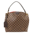 LOUIS VUITTON Graceful PM Damier Ebene Shoulder Bag Brown