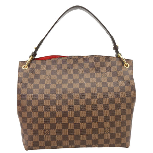 LOUIS VUITTON Graceful PM Damier Ebene Shoulder Bag Brown