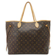 LOUIS VUITTON Neverfull GM Monogram Canvas Tote Bag Brown