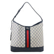 GUCCI Ophidia SmallGG Supreme Canvas Hobo Bag Grey 781392