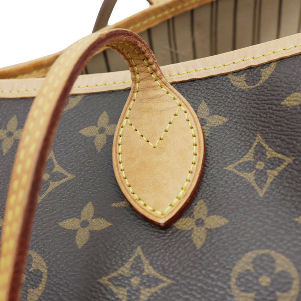 LOUIS VUITTON Neverfull GM Monogram Canvas Tote Bag Brown