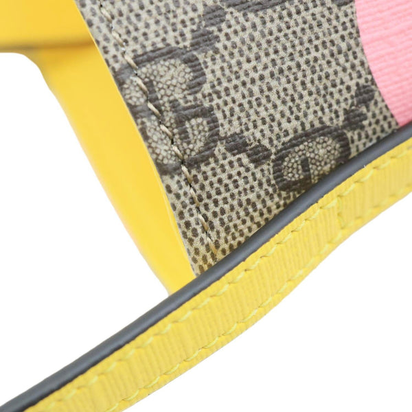 GUCCI Children's Printed GG Supreme Canvas Bucket Bag Beige 752356