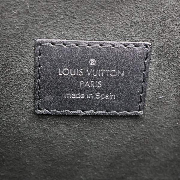 LOUIS VUITTON Neverfull MM Epi Leather Tote Shoulder Bag Black