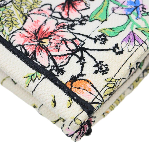 CHRISTIAN DIOR Book Medium Embroidered D-Constellation Canvas Tote Bag Multicolor