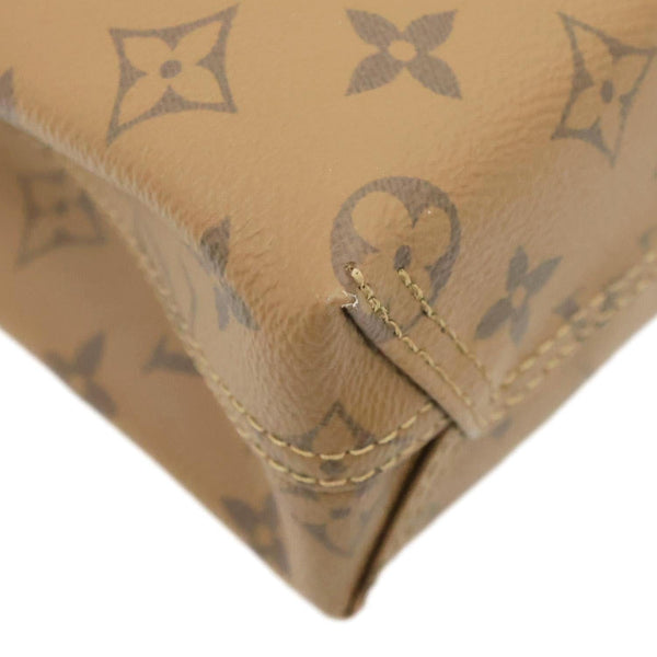 LOUIS VUITTON Atlantis BB Monogram Reverse Canvas Shoulder Bag Brown