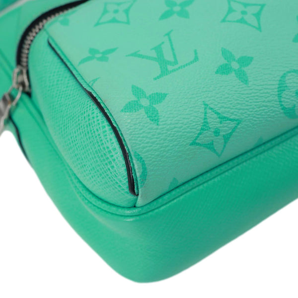 LOUIS VUITTON Outdoor Taiga Monogram Messenger Bag Miami Green