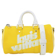 LOUIS VUITTON Keepall XS Bandouliere Everyday Signature Leather Travel Bag Yellow