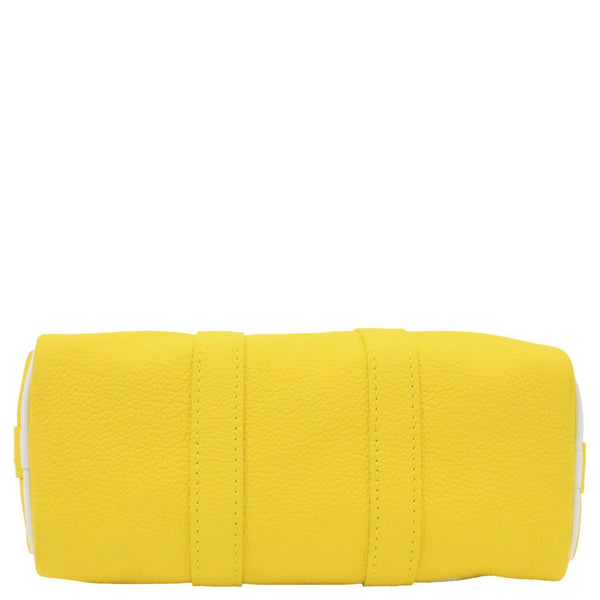 LOUIS VUITTON Keepall XS Bandouliere Everyday Signature Leather Travel Bag Yellow