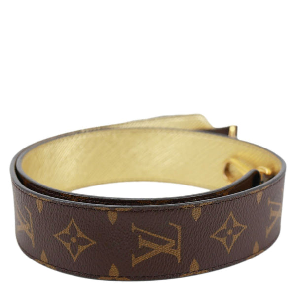 LOUIS VUITTON Monogram Canvas Shoulder Strap Brown