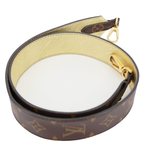 LOUIS VUITTON Monogram Canvas Shoulder Strap Brown