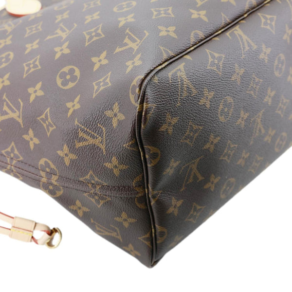 LOUIS VUITTON Neverfull GM Monogram Canvas Shoulder Bag Brown