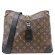 LOUIS VUITTON Odeon NM MM Monogram Canvas Shoulder Bag Black